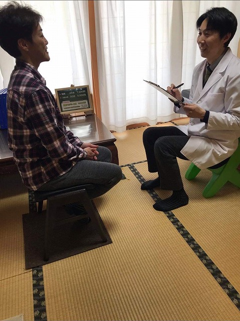 問診の様子